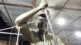 @clay art work@clay work@fiber glass