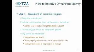 Strategies for Improving Fleet Driver Productivity