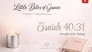 Strength in the Waiting &mdash; Isaiah 40:31