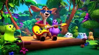 ANIMAL BAND FOR KIDS TO ENJOY - (Official)#animation #kidssongsclub #nurseryrhymes