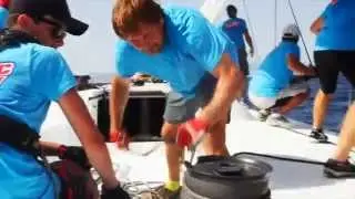 Arctic Energy at Copa del Rey 2015: работа с парусами