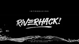Riverhack Brush Font Free Download