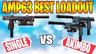 Warzone AMP 63 BEST Pistol Single vs Akimbo Class Setup Loadout COD Rebirth Cold War GHOST