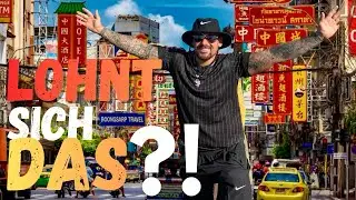 Verr&uuml;ckte Motorrad-Fahrt nach Chinatown Bangkok 🇹🇭 Der Mittag vor Sylvester 🎉🍾