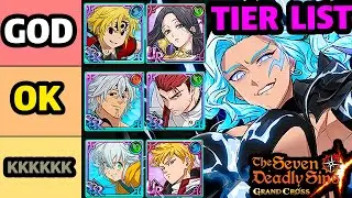 TIER LIST MELHORES PERSONAGENS DO GRAND CROSS! OUTUBRO 2025 - The Seven Deadly Sins Grand Cross