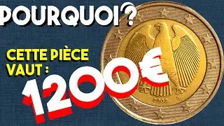 POURQUOI CETTE PIECE VAUT 1200 €   NUMISMATIQUE EURO RARE 2€ ALLEMAGNE