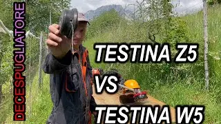 PROVA TESTINA W5 vs TESTINA Z5 marca Diatop Japan