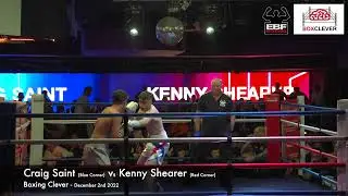 EBF Boxing    Craig Saint v Kenny Shearer