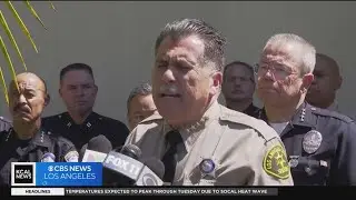 LA County law enforcement officials hold Public Safety Summit to discuss issues facing Southland