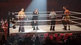 WWE Live Event in Warsaw: Fandango & The Miz vs. Ryder & Mizdow
