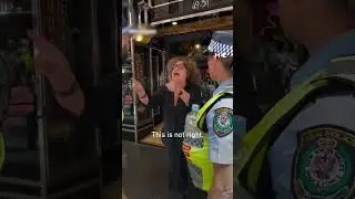 Sydney woman heckles pro-Palestine protestors at march