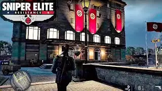 ¡MISIÓN 3 COMPLETA 2/2! 🎮Sabotage del Tren Sonderzug - Sniper Elite: Resistance | XBOX Series X