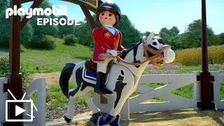PLAYMOBIL | Diversión Con Caballos | Granja de caballos | Compilación