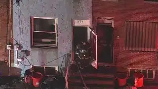 Firefighter hurt in Camden house fire