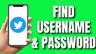 How To Find Twitter Username And Password (Easy 2023)