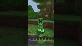 Close Call Creeper! #minecraft   #autocraftsmp