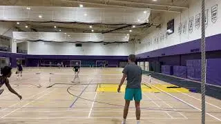 Intramural pickleball game 2 highlights December 3rd Loras college