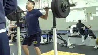 200# Rack Split Jerk