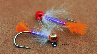 Fly Tying a Successful Winter Jig by Mak 🔥🔥