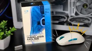Lamzu Atlantis Super Light &ndash; O Melhor Mouse Gamer Wireless de 55g Como &eacute; o Clique ASMR