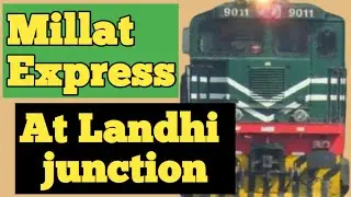 18 Down millat express #railowood#faisalabad millatexpress