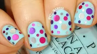 Glitter Placement Tutorial (for nail polish!) || KELLI MARISSA