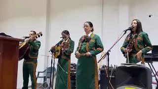 Mariachi en el cielo ,lugar Esquipulas Guatemala interprete Ashly y shelsy mariachi el  de Cristo .