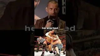 CM Punk on wrestling John Cena for the first time😂 #wwe #cmpunk