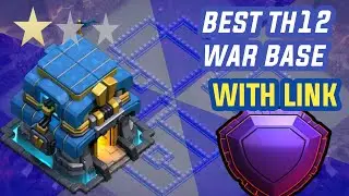 Best new th12 war base 2019! With link 🔥th12. Clash of clans. Anti 2star.