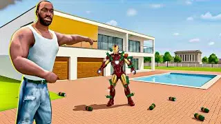 Franklin Vs Iron Man Prank Gone Wrong 🤡| Indian Bikes Driving 3D |VishalsWorld1 