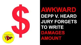 Awkward: Depp v. Heard Jury Forgets to Write Damages Amount Just as Judge Was Ready to Read Verdict