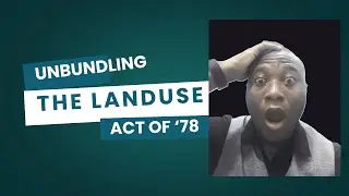 Land ownership in Nigeria explained properly; Unbundling the land use act of 1978.
