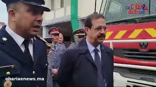 أسرة الوقاية المدنية بمدينة القنيطرة تحتفل بيومها العالمي ...هكذا مرت مراسيم الحفل