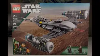 LEGO Star Wars THE MANDALORIAN'S N-1 STARFIGHTER, 75325, (2022) Speed Build