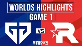 GEN vs KT Highlights Game 1 | Worlds 2025 Semifinals | Gen.G vs KT Rolster