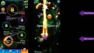 Galaxy Attack Alien Shooter | New Hero Mode | Terra New Level 3 |  Tips Tricks For Game Players