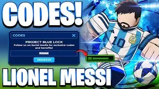 НОВИНКА! ВСЕ КОДЫ ОБНОВЛЕНИЯ ЛИОНЕЛЯ МЕССИ ДЛЯ PROJECT BLUE LOCK! КОДЫ ROBLOX PROJECT BLUE LOCK