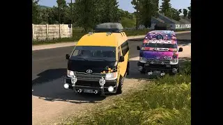 The Guardian Coach Convoy in ETS2 | Kenyan Bus Combo Ride
