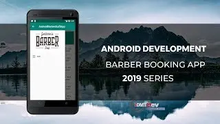 Android Development Tutorial - Barber Booking App part 15 Staff Home Screen