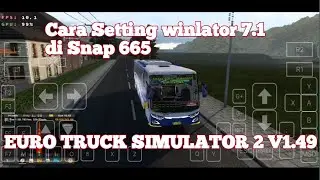 Setting Winlator 7.1 Euro Truck Simulator 2 #android #mobilegaming #eurotrucksimulator2 #gaming