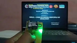 ESP32 BLE Presentation Clicker with OLED Display | PowerPoint Control via Bluetooth Keyboard
