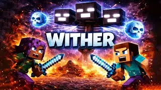 WITHER zerst&ouml;rt alles 💥 Zuri & Steve Fight in Minecraft