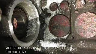 Austin 7 crankcase front bearing lip repair