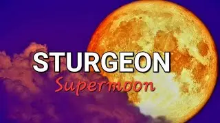 Sturgeon Supermoon (August 11, 2022)  Not Your Ordinary Full Moon