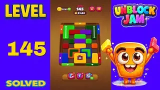 Unblock Jam Level 145 Walkthrough Solution