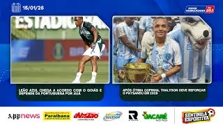 SENTINELA ESPORTIVA | EDIÇÃO DE 15/01/26 🔴INSCREVA-SE🔔