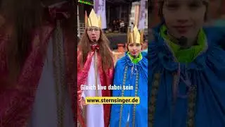 Live ab 11 Uhr: Er&ouml;ffnung der Aktion Dreik&ouml;nigssingen! #sternsingen #sternsinger #er&ouml;ffnung