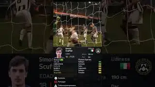 Simone Scuffet #fifa #futbol #shorts #reels #viral #football #twitch #foryou #clips #fyp
