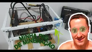MINHA RIG DE MINERA&Ccedil;&Atilde;O!! 1660TI E 1060 6GB!! HASHRATE