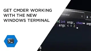 Используйте CMDER с новым терминалом Windows